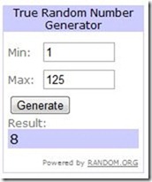 Random number
