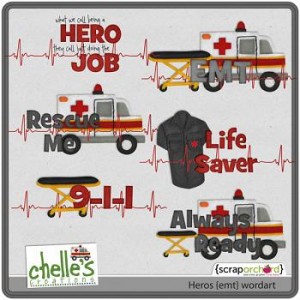 Heroes {fire} Word Art