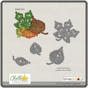 CU Crochet Leaves