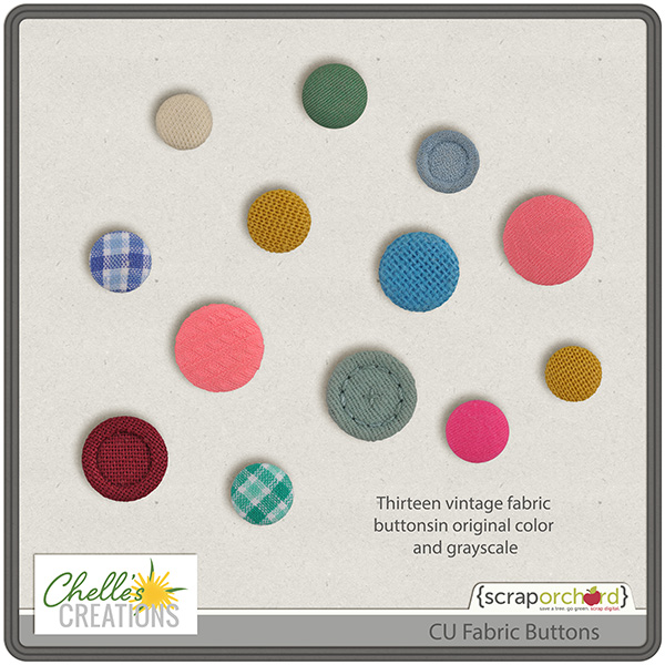 CU Fabric Buttons