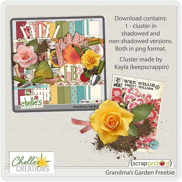 grandma's garden freebie