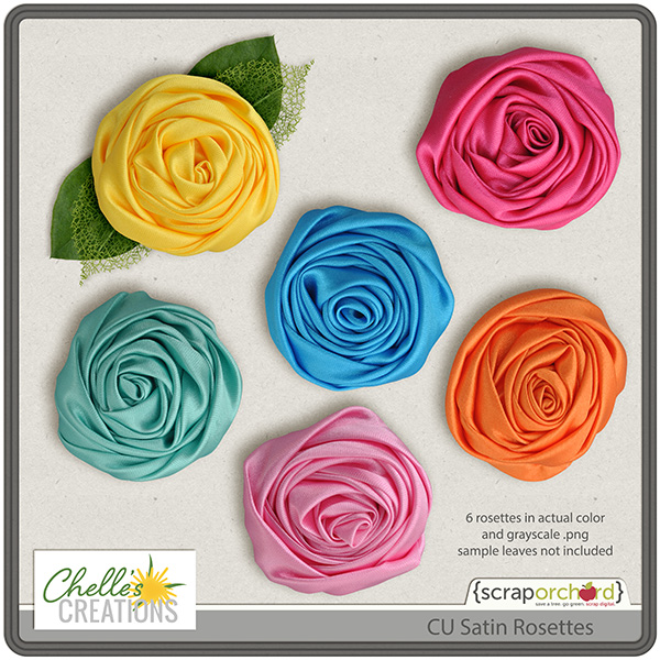 CU Satin Rosettes