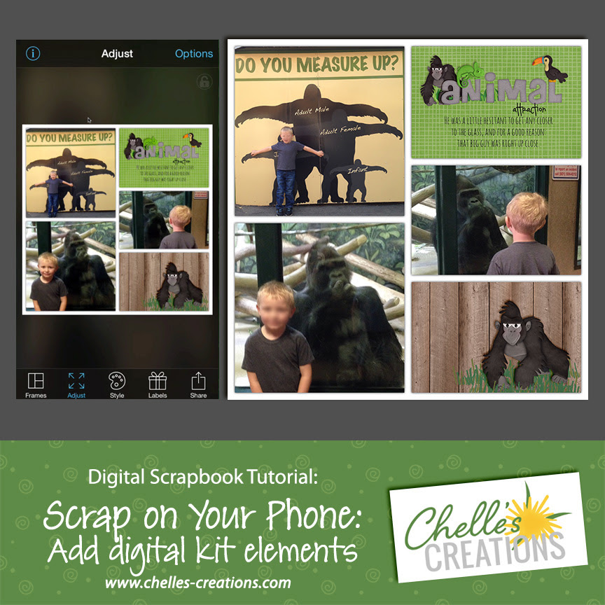 ScrapOnYourPhone Digitkits